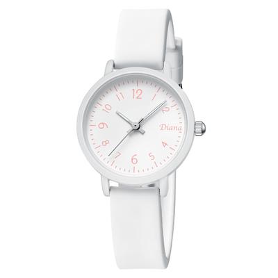 Analog Watch with Silicone Strap for Men and Women, Popular Waterproof Watch with Japanese Movement, Simple and Casual Style for Work, Daily