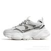 Hong Kong Style Trendy Brand Fashionable Versatile Casual Shoes Low-top Thick-soled Comfortable Cushioning Sports Shoes Outdoor Street Photography Dad