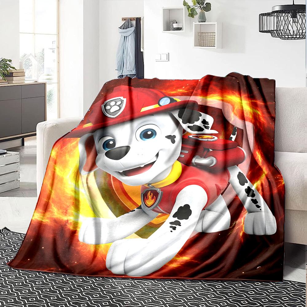 1pc Paw Paw3 Blanket, Gift, for Men and Women, Soft Blanket, Good for Sofa Bed Couch Travel, Lightweight Flannel Blanket