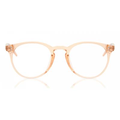 Full Rim Oval Transparent Peach Pink Smartbuy Collection Chade Cp123f Fashion Unisex Eyeglasses