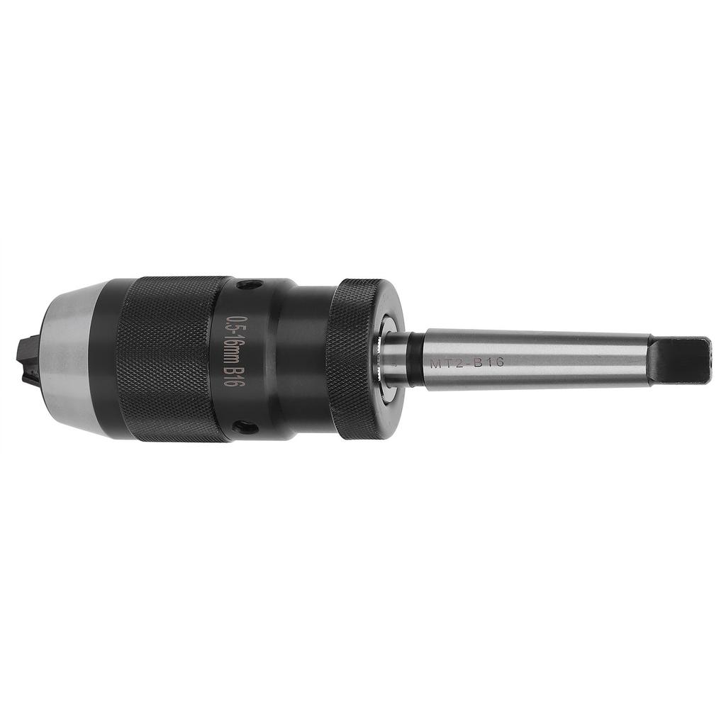 Keyless Drill Chuck Quick Release Morse Taper for Drilling Machine 0.5‑16mm MT2‑B16 Chuck Morse Taper Chuck MT2‑B16 Chuck