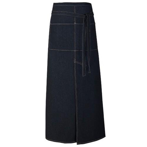 Link Kitchen Wear Denim Split Front Bistro Apron
