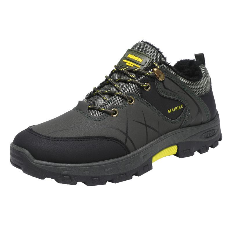 Spring 2025 New Men's Hiking Shoes Large Size Walking Shoes Outdoor Hiking Casual Shoes Tooling Sports Men's Shoes