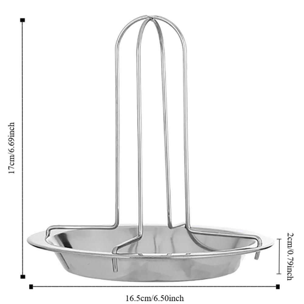 Stainless Steel Vertical Chicken Roaster Detachable Turkey Roaster Chicken Roaster Rack BBQ