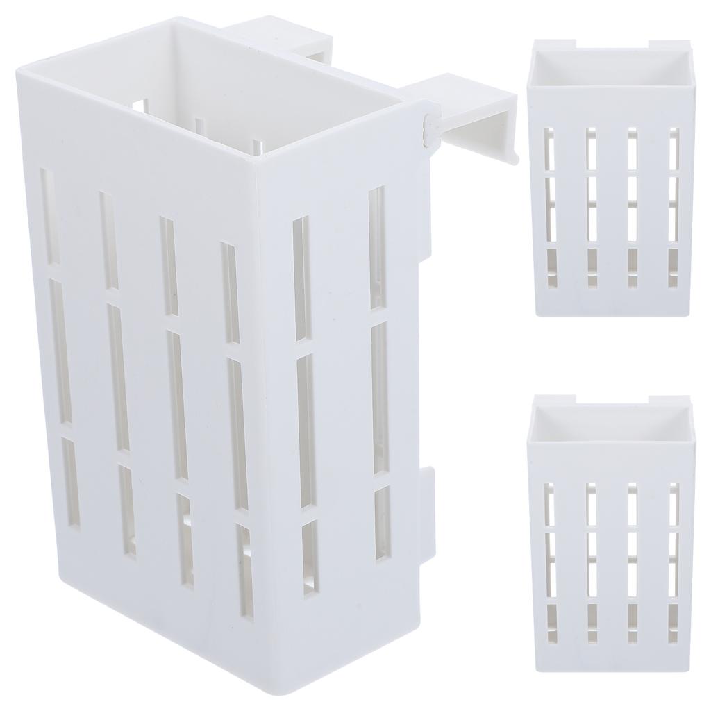 3Pcs Aquarium Plant Holder Premium Plastic Hanging Plant Pot for Fish Tank Aquatic Plants Healthy Growth Baskets