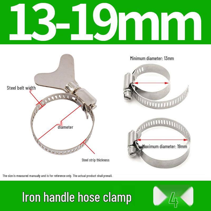 201 Edelstahl Schlauchschelle für Rohre