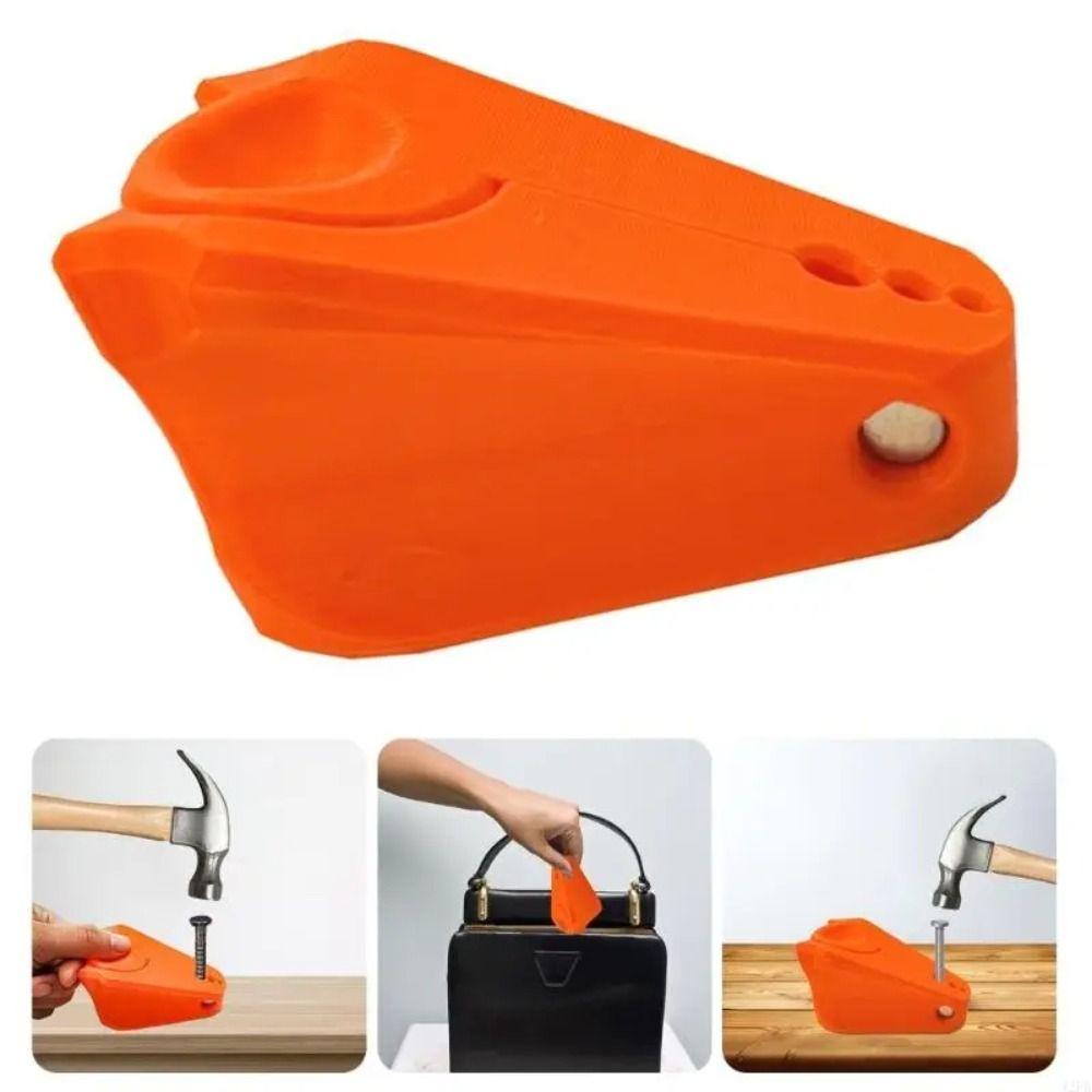 Compact Design Anti Slip Fixer Hand Protecting Finger Protection Tool Nail Fixer  Construction Work
