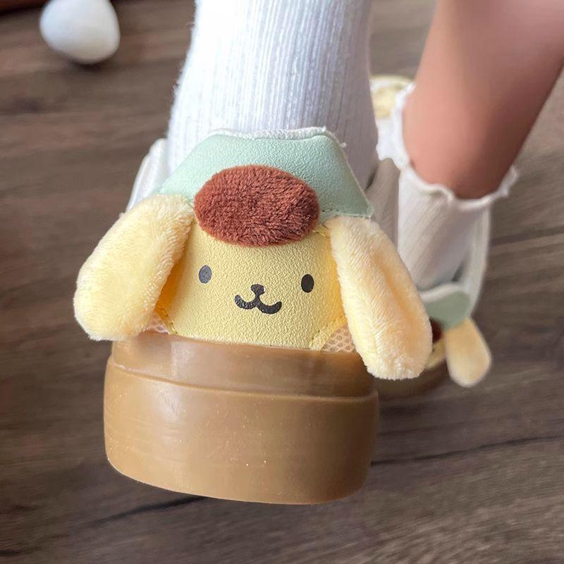 Board shoes women's 2025 new high-value milk yellow cute pudding dog niche student versatile high women's shoes bread shoes