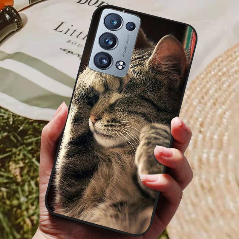 Für Oppo Reno 6 Pro 5G CPH2247 Hülle Silikon Rückseite Handyhülle Für Oppo Reno 6 Pro 5G CPH2249 Hüllen Reno6 Pro Weiche Stoßstange