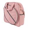 Tennis Racket Bag with Strap Single Shoulder Or Handheld Bag Large Capacity Water Proof Oxford Cloth Light Red
