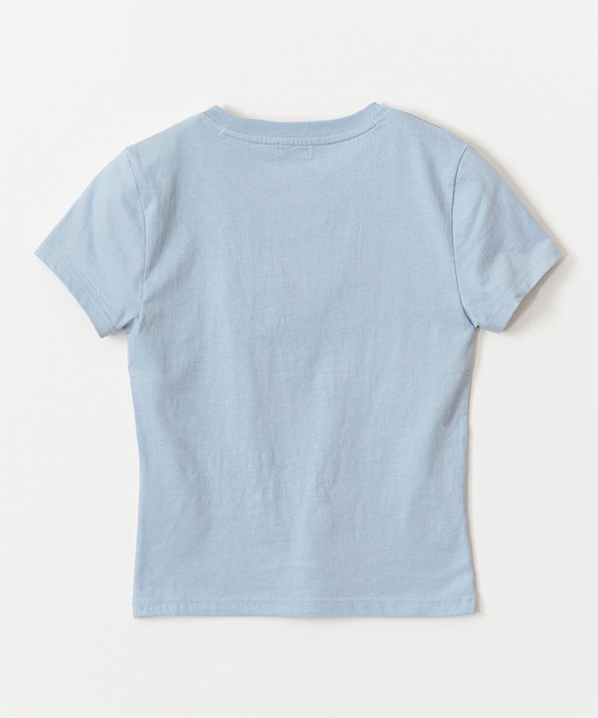 TAKEASY Women'S No. 58 Logo Short Sleeve (Sky Blue)
