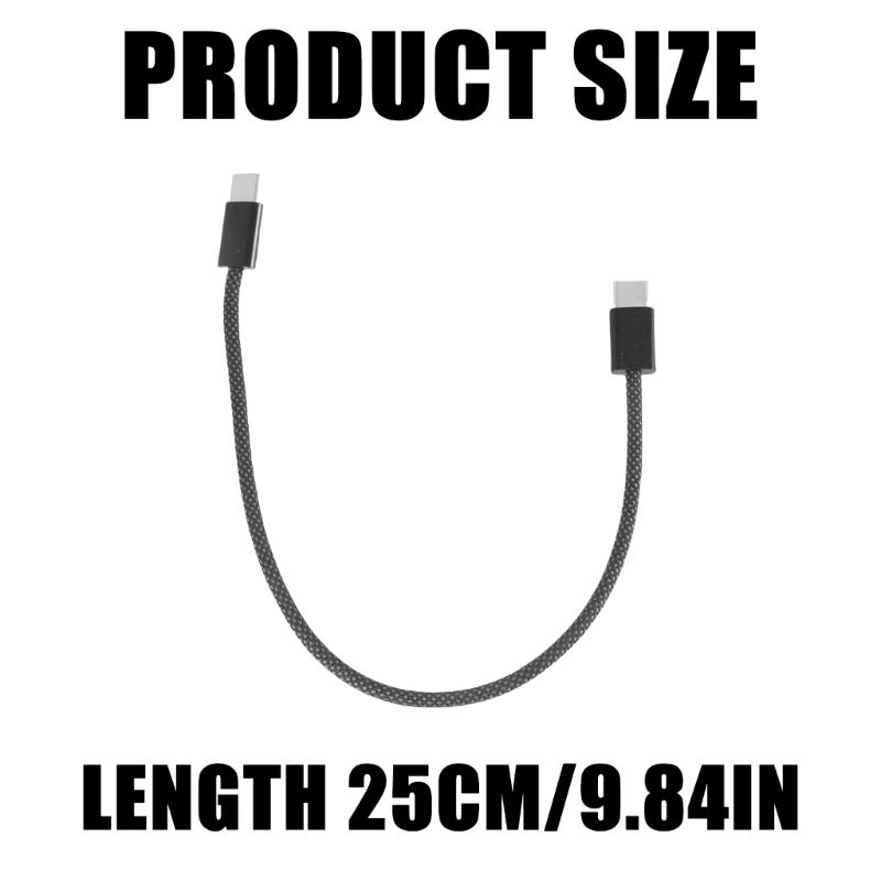 480Mbps High Speed USB C Charging Cable Cord PD65W Power Delivery Fast Data Transmission Speed for Headphones