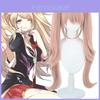 Stunning Danganronpa Junko Enoshima Cosplay Wig With Cute Bear And Bunny Hairclips