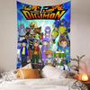 Digimon cartoon  Colorful Tapestry Wall Hanging Bohemian Wall Tapestries Mandala Wall Hanging Sheets