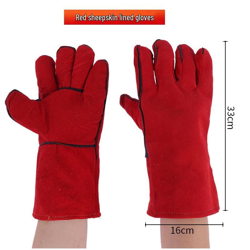 COFLYEE Double-Layer Welding Protection Gloves Universal
