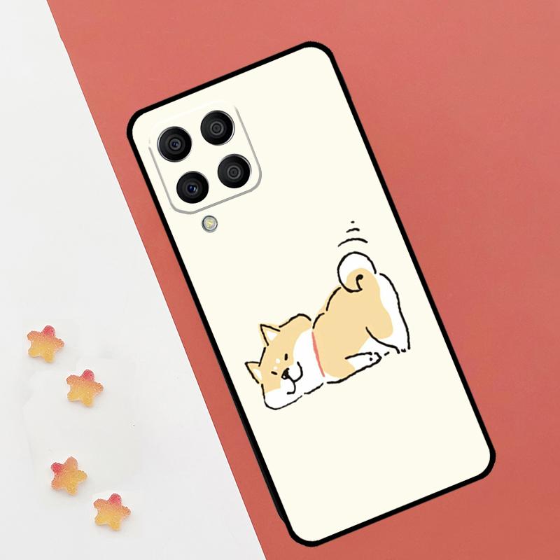 Cute Shiba Inu For Samsung Galaxy M13 M33 M12 M32 M52 M11 M21 M31 M35 M53 M55 M15 M14 M34 M54 M06 M16 Case