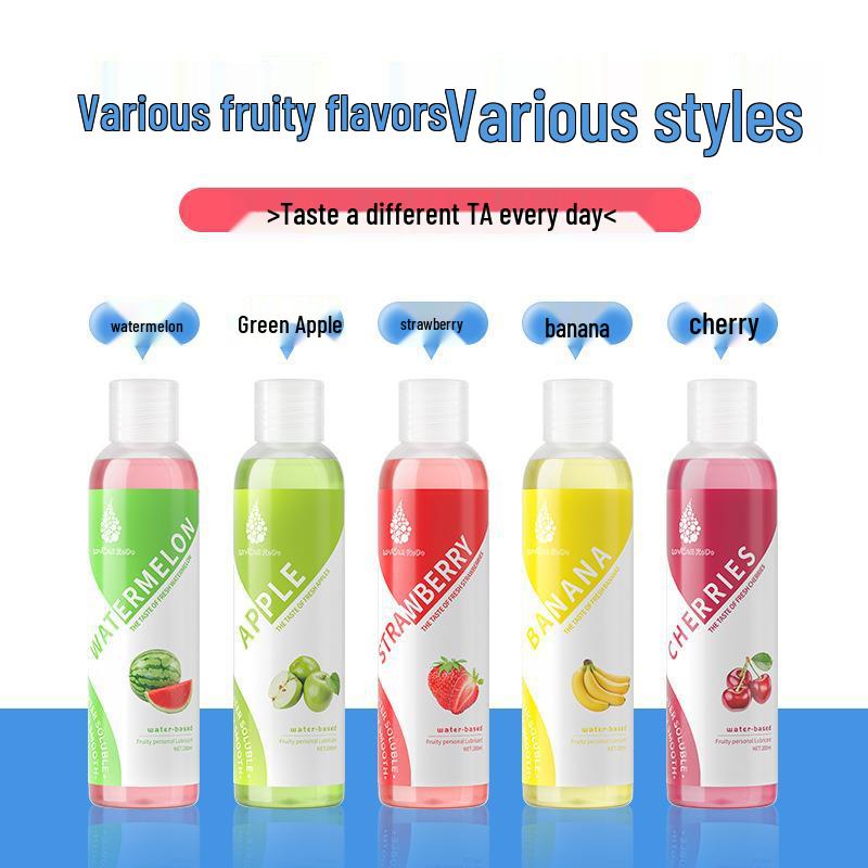 Edible Fruity Lubricant for Intimate Fun - No-Wash, Unisex