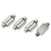 (4) Blue 4-SMD CAN-bus 1.72-Inch 41mm LED Festoon Interior Map Replacement Bulbs