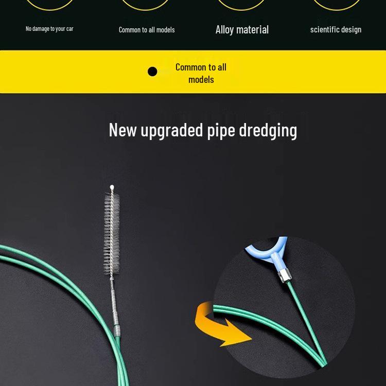 Nástroj na čištění odtoků střešního okna auta