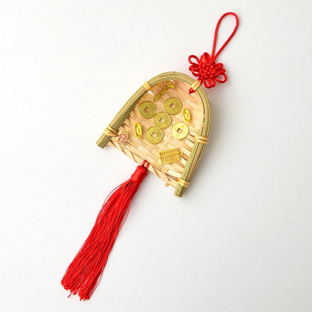 Red Chinese Traditional Decoration Tassel Spring Festival Ornament  Gift