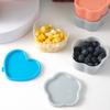 HUA HUA 8/9Pcs Mini Squeeze Bottle Lunch Box Plastic Condiment Boxes Ketchup Salad Dressing Portable Candy Snack Nut Containers