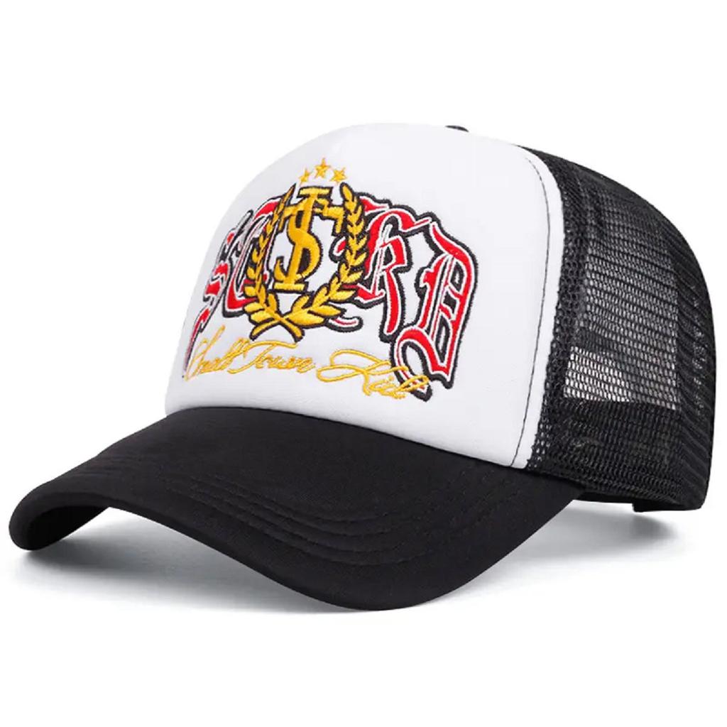 Creative New St Mai Sui Men'S Hip Hop Skateboarding Hat Riding Sunshade Hat Women'S Outdoor Leisure Sports Net Baseball Hat