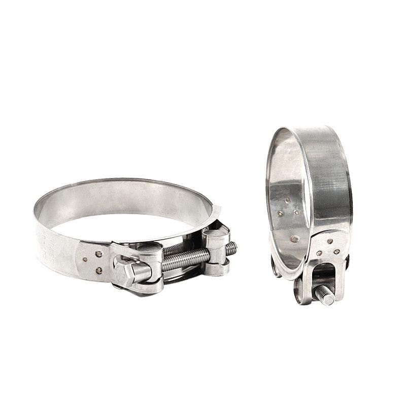 European Stainless Steel Hose Clamp - Reinforced, Strong 304/201 Steel, In Stock