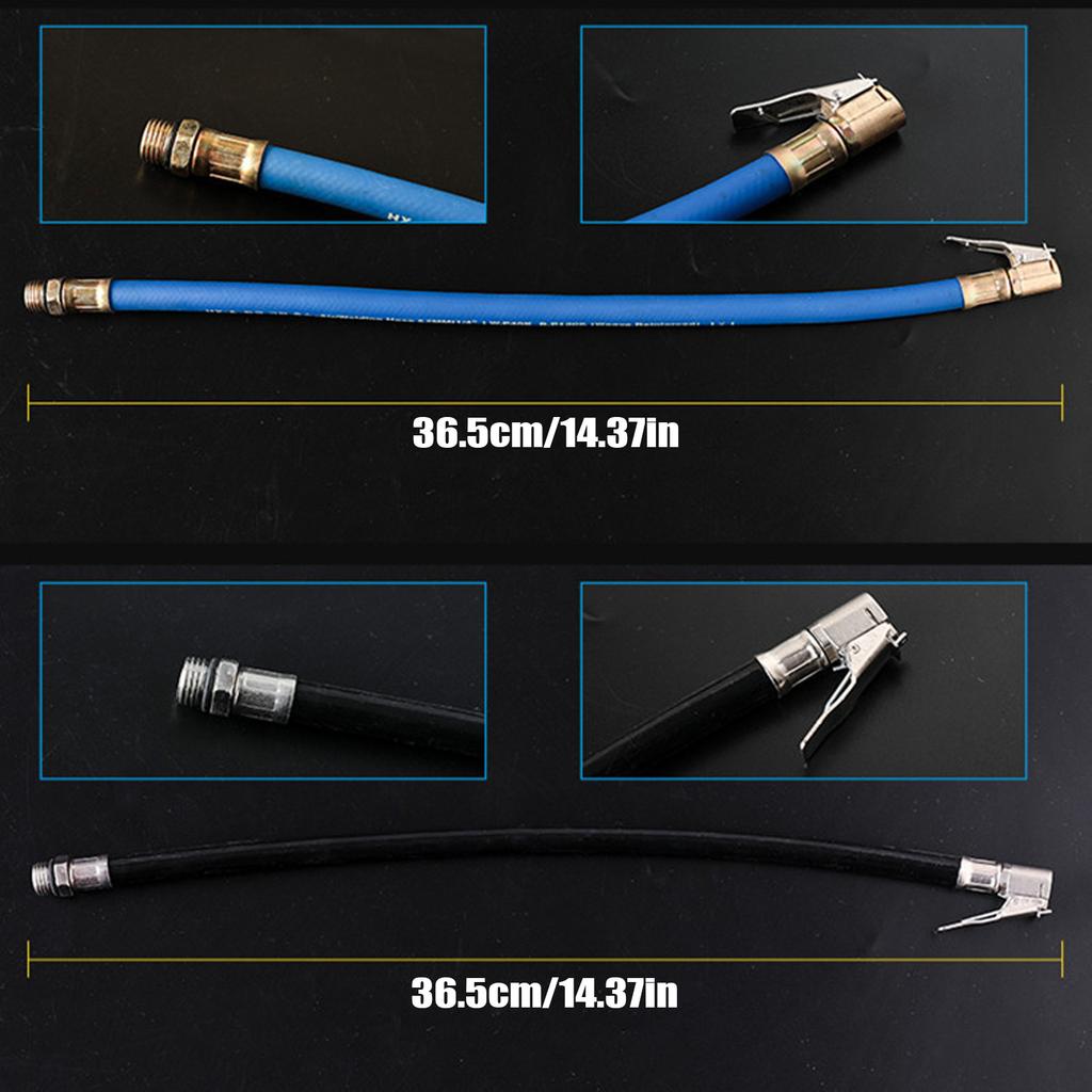 Hochbelastbarer 12,5 mm Reifenfüller-Verlängerungsschlauch Reifenluftdruckmesser-Schlauch für einfache Installation & zuverlässige Leistung