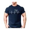 Gym Wear TShirt Heavy Weightlifting Unisex Women Men Tee Shirt Bodybuilding Training Tops High Quality Cotton Sweatshirt