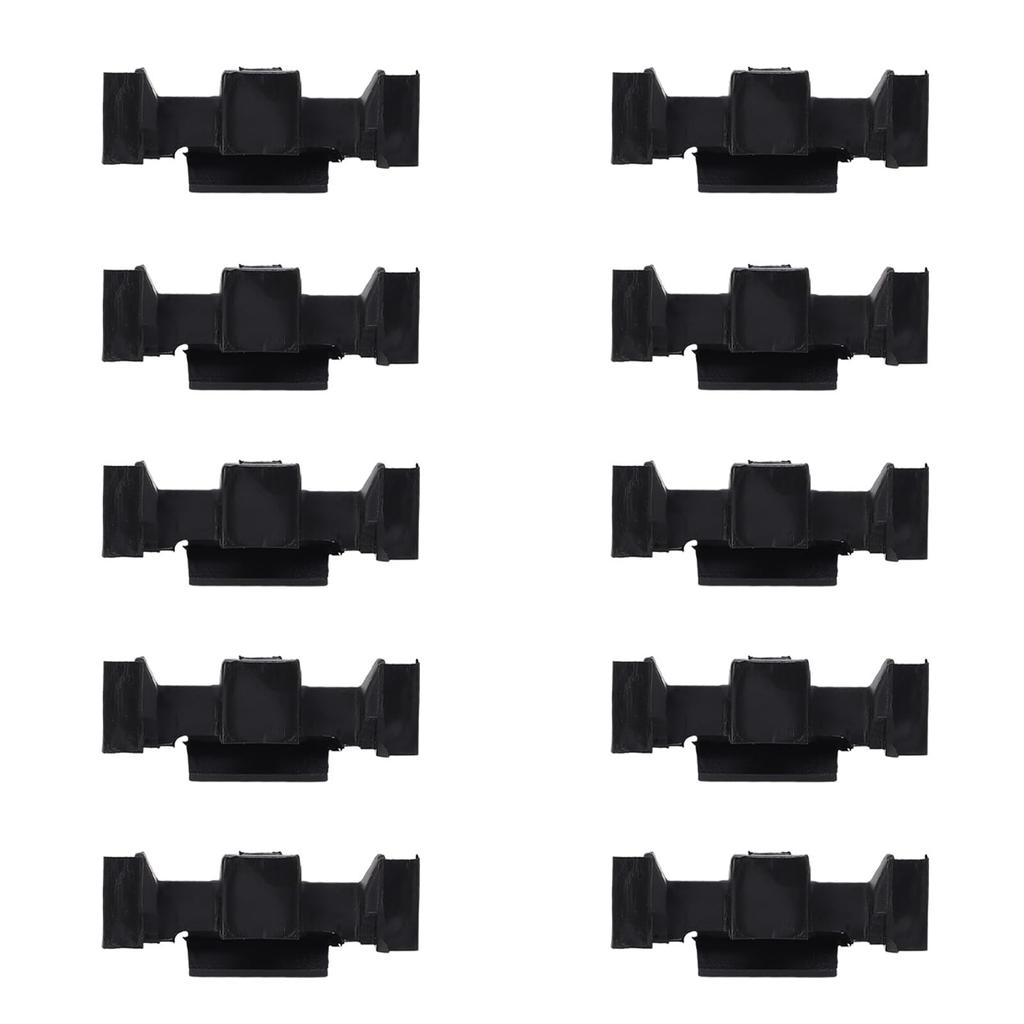 J-ouuo 10pcs Headlight Trim Ring Clip 51132752145 Plastic Front Headlight Bezel Clip Replacement Cooper R55 R56 R57 R58 R59 R60