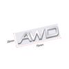 nsyjx8 Car Sticker Metal AWD Emblem Badge Trunk Decal for VOLVO S40 S60 S80 S90 V40 V60 V90 XC40 XC60 XC9 C30  Accessories