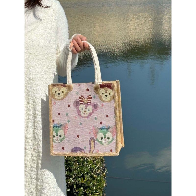 

Canvas Bag Women s Handbag 2025 New Arrival Large Capacity Shopping Bag Burlap Handbag Work Commuter Tote Star Dailu [small size]-Standard Fragrance Tablet