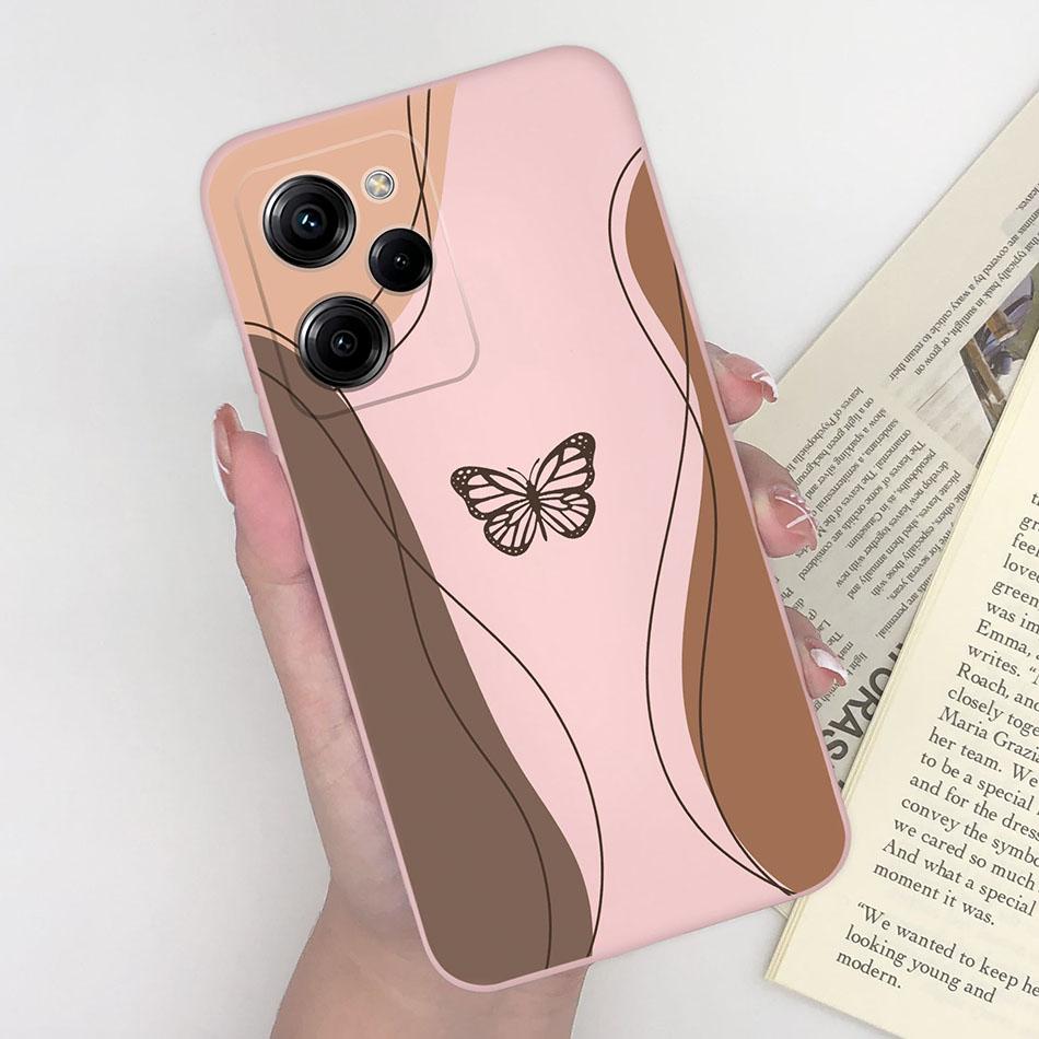 Silicone Case For Xiaomi Poco X5 Pro Pilot Bear Back Cover For POCOX5 X5Pro 5G Poco X 5 Pro Soft Matte Protective Phone Cases
