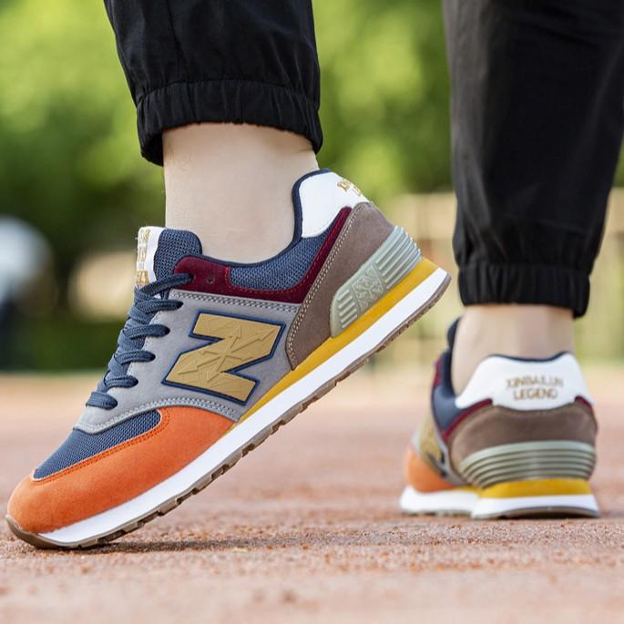 Nové sportovní boty pár ležérní boty prodyšné trendy běžecké boty lehké a pohodlné podzimní trendy boty