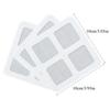 10-100PCS Disposable Shower Drain Hair Catcher Mesh Shower Covers Floor Sink Strainer Filter Hairs Stopper For Bathroom Kitchen
