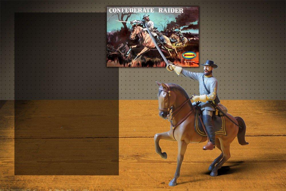 

Platz Enfederate Rider Confederate Cavalry Plastic Model MOE402 1/8