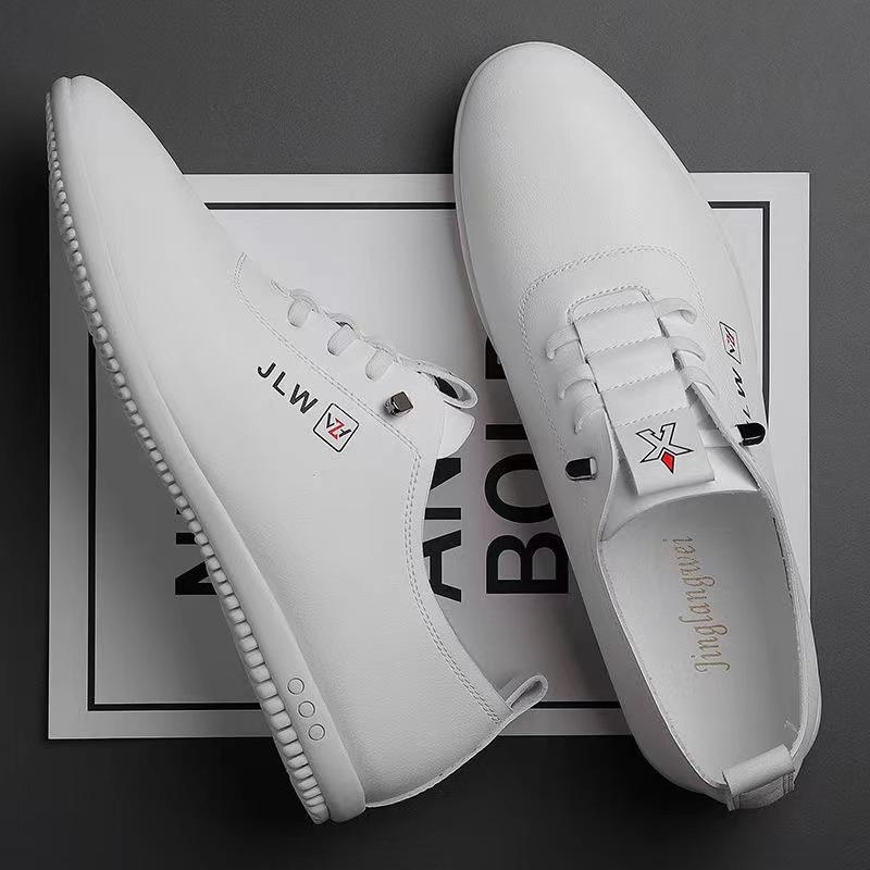 Men's Doudou shoes autumn new soft sole soft surface non-slip waterproof leather shoes fashionable, simple and versatile