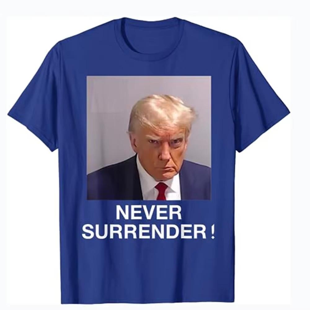 Never Surrender Mug Shot August 24 2023 T-Shirt