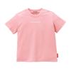 Kids Short Sleeve T-Shirt 140cm Pink Plain Embroidered Logo Made In Japan 100% Cotton Unisex Boys Girls Baby 10-5229-577
