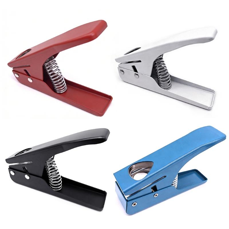Guitar Pick Maker Cutter for Crafting Picks from Various Sheets Thickness Precisions Design Guitar Pick Cutting Device