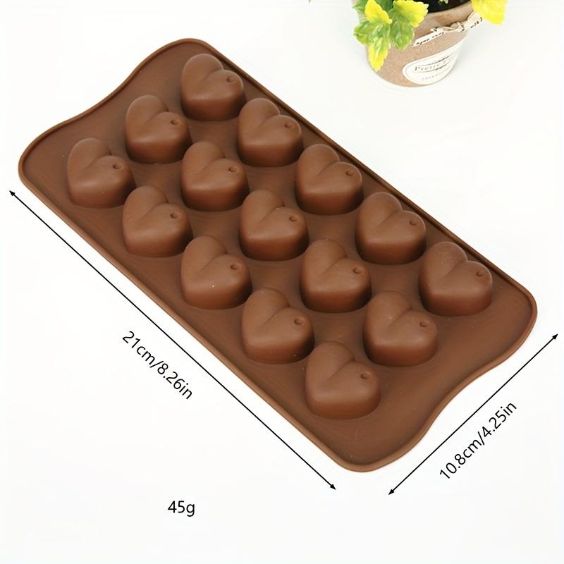 1pc Silicone Chocolate Mold - DIY Cake & Cookie Tool Perfect for Birthday Treats & Baking Essentials, DIY Treat Molds Silicone Baking Molds