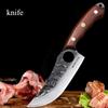 Barbecue Meat Knife Meat Knife Convenient and Durable Kitchen Knife Killing Fish Chopping Chopping Meat Slicing Knife