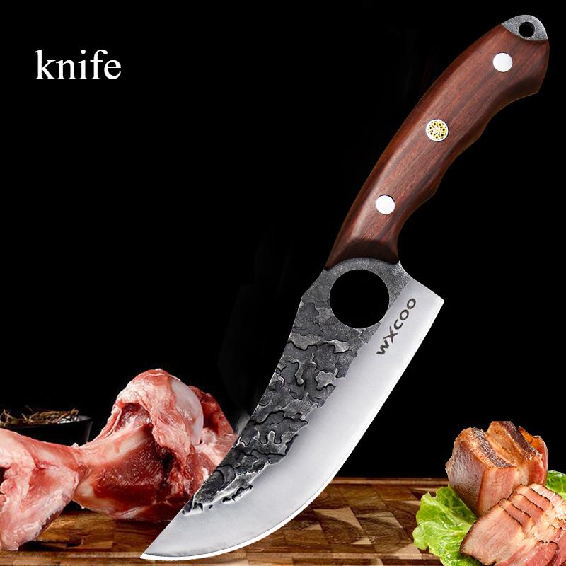 Barbecue Meat Knife Meat Knife Convenient and Durable Kitchen Knife Killing Fish Chopping Chopping Meat Slicing Knife