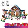 LEGO Friends 42688 L'Écurie et l'École d'Équitation - Jouet de Construction des 7 ans