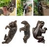 Bonsai Hängende Skulptur Skulptur Harz Miniatur Niedliche Statue Ornament für Schreibtisch