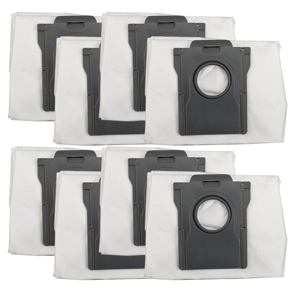 For D10 Plus Gen 2 / L10s Plus Robotic Vacuum Cleaners 8-Pack Large-Capacity Vacuum Bags Accessories