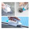1PC Household Cleaning Brush Kitchen Gadgets Tiles Window Trough 4in 1 V-shaped Brush for Kitchen Home Supplies Tools Bathroom