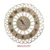 Rattan Woven Wall Clock for Creative Modern Art Wall-mounted Clock D57B