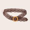 Waist Vintage Woven Belt For Women With Handmade Rope Craft For Summer And Winter Outfits