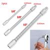 1/4\" 3/8\" 1/2\" Driver Flexible Socket Extension Rod Adapter Ratchet Wrench